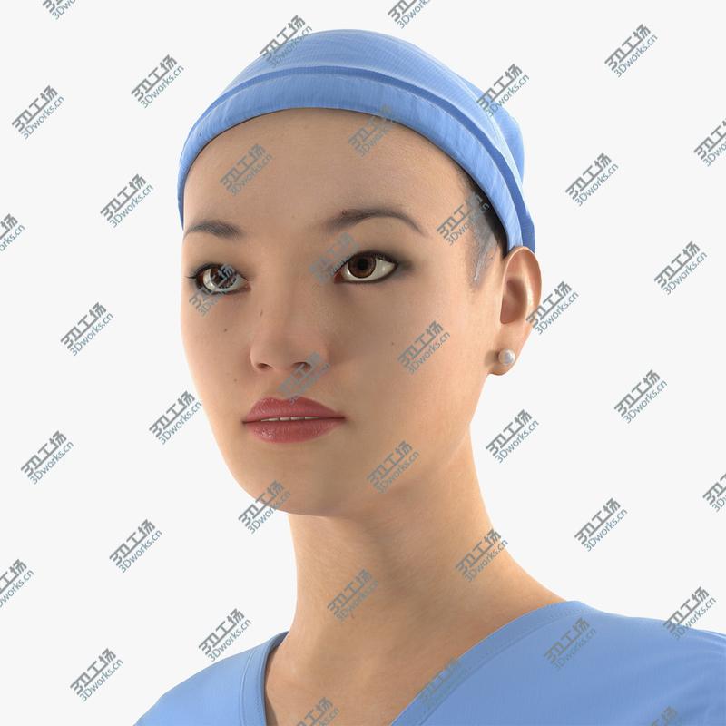 images/goods_img/2021040233/Asian Female Surgeon Rigged 2 3D/1.jpg